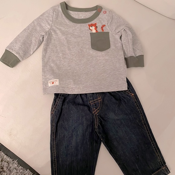 Carters Tiger Outfit - Picture 1 of 1